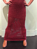 Cranberry Flower Dress