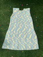 Rainbow icee shift dress