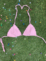 Strawberry scoop bikini/bra top